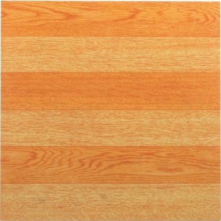 ACHIM IMPORTING CO Achim Sterling Self Adhesive Vinyl Floor Tile 12in x 12in, Light Oak Plank, 45 Pack STT1M21445